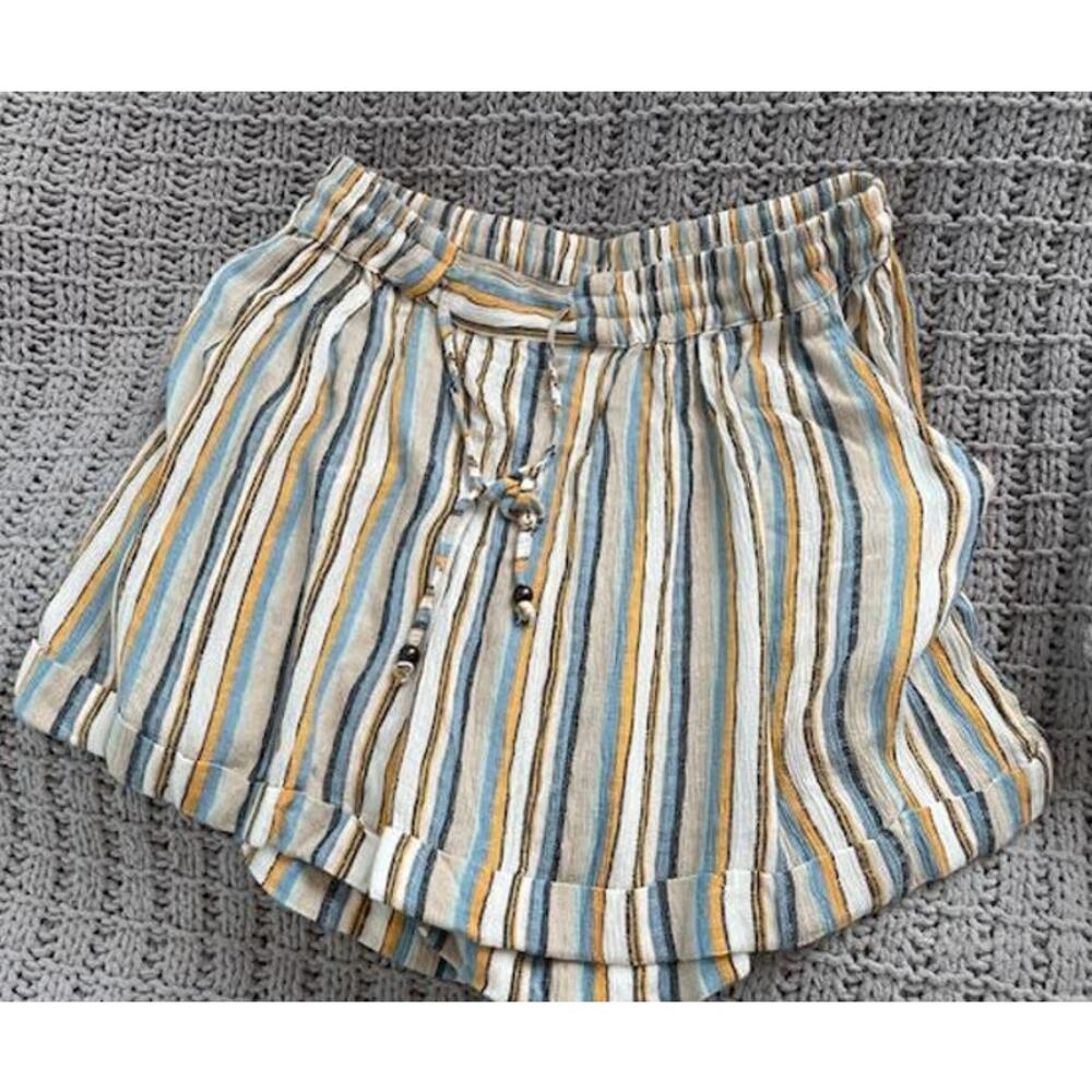 Angie Brand Striped Shorts Jr. Size Small